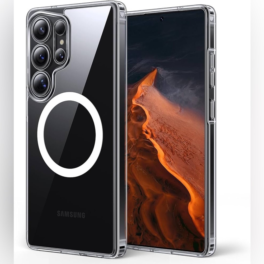 TAURI Clear Phone Case for Samsung Galaxy S Ultra 2025